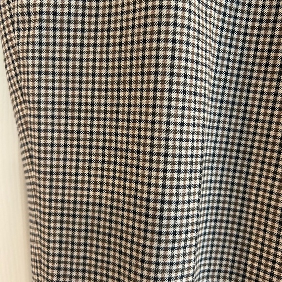 BAR III men’s Grey checked dress slacks with cuffed bottom - Picture 3 of 4